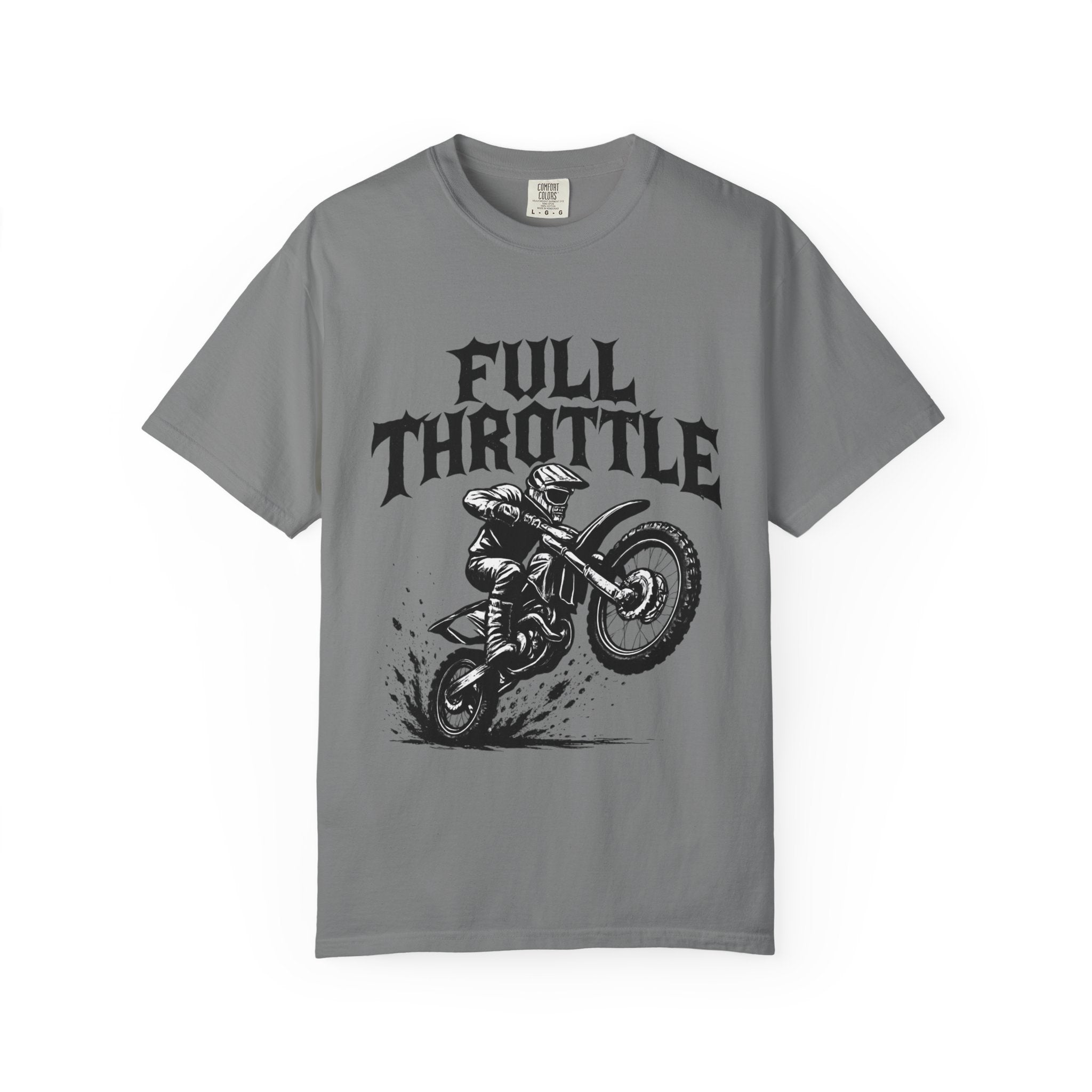 Full Throttle Dirt Bike T-Shirt