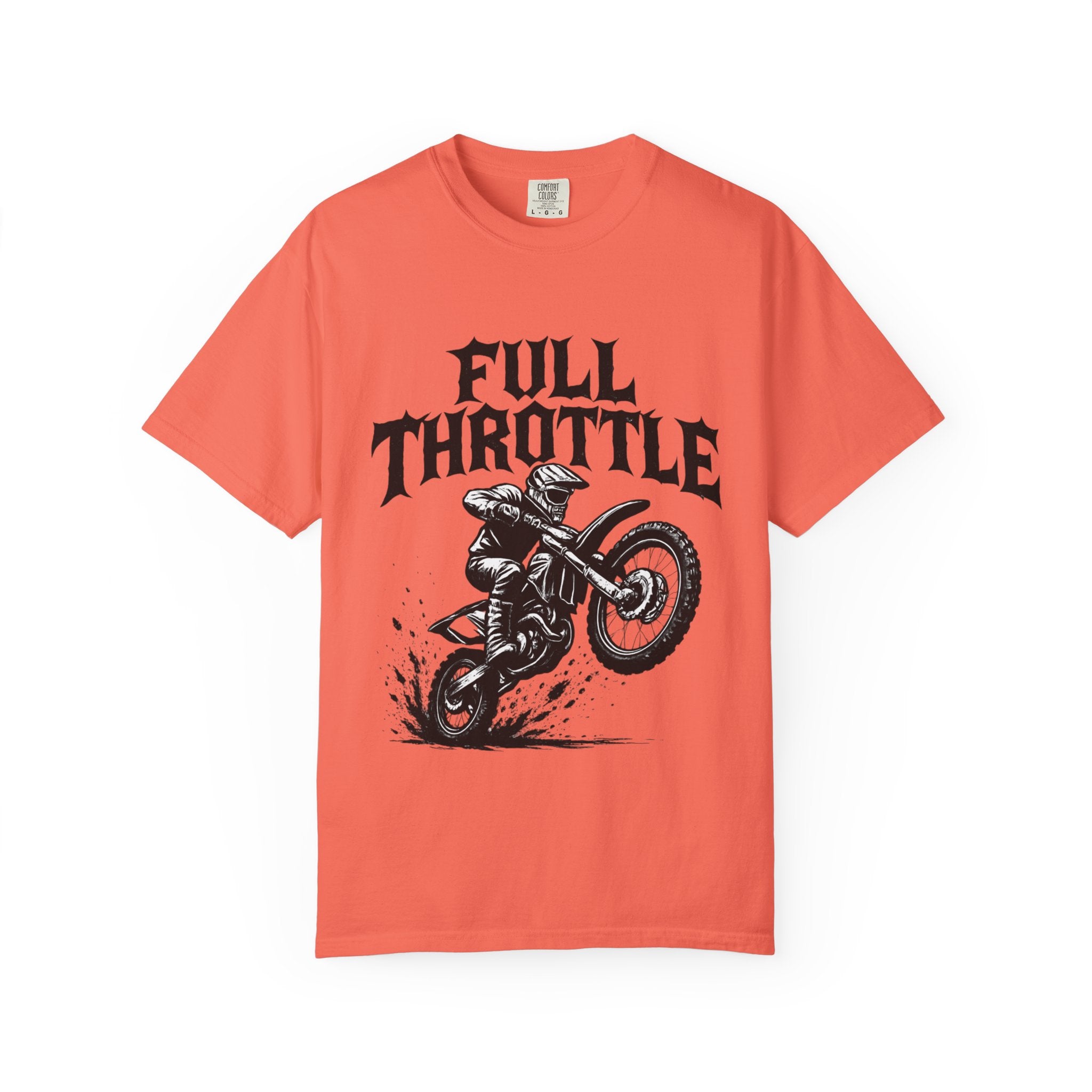 Full Throttle Dirt Bike T-Shirt