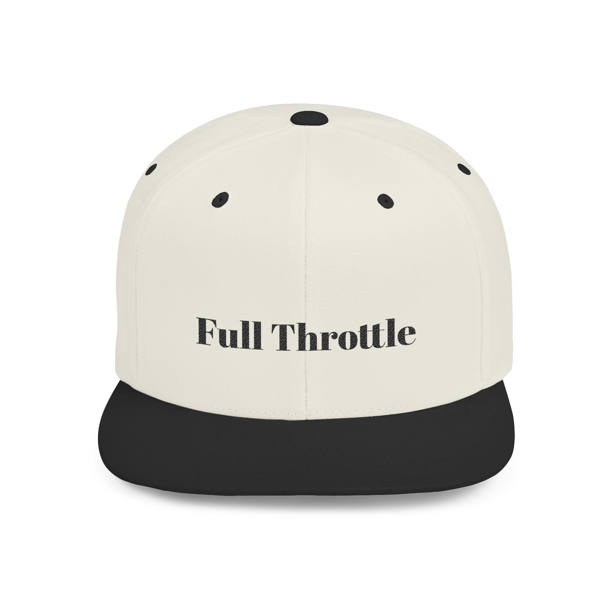Full Throttle Flat Bill Snapback Hat