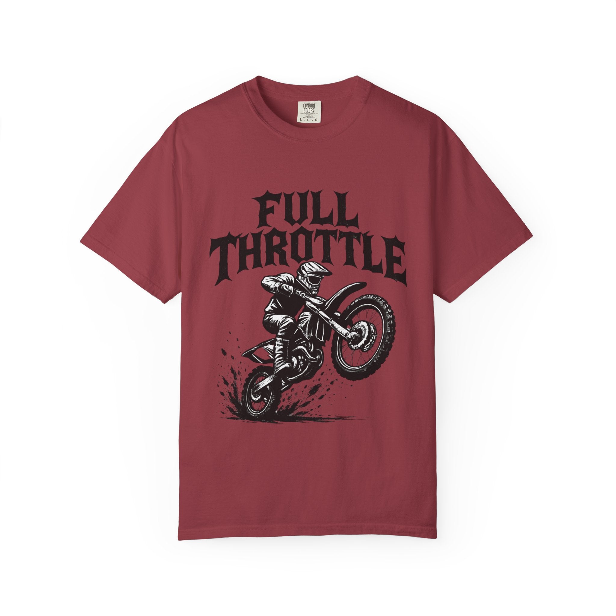 Full Throttle Dirt Bike T-Shirt