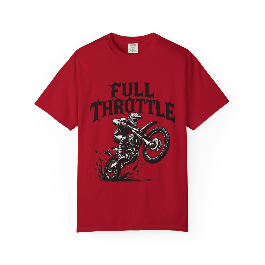 Full Throttle Dirt Bike T-Shirt