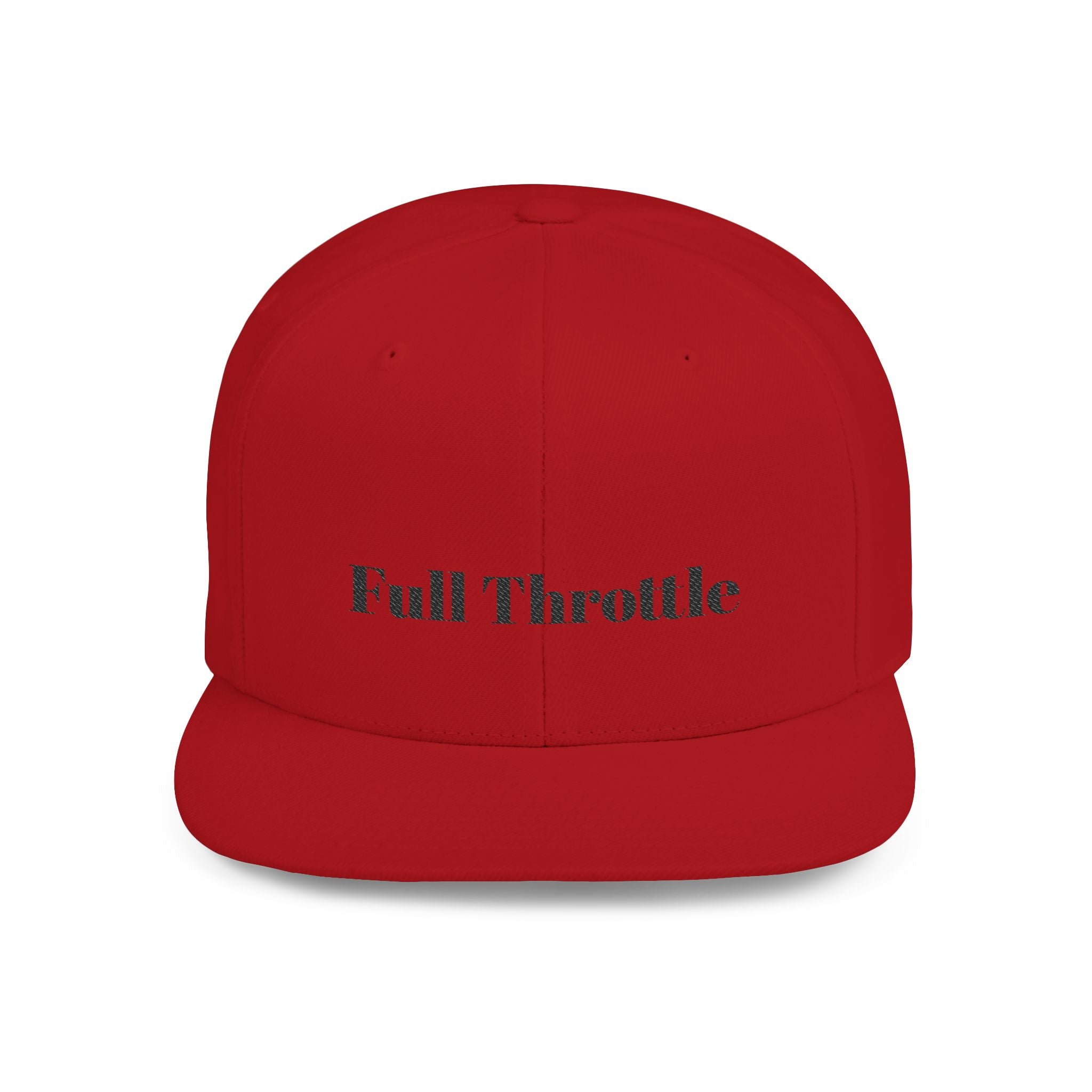 Full Throttle Flat Bill Snapback Hat