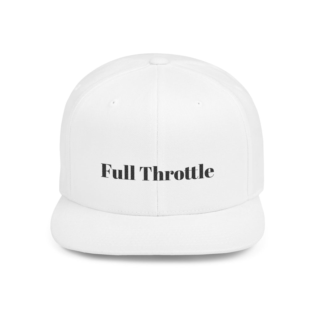Full Throttle Flat Bill Snapback Hat