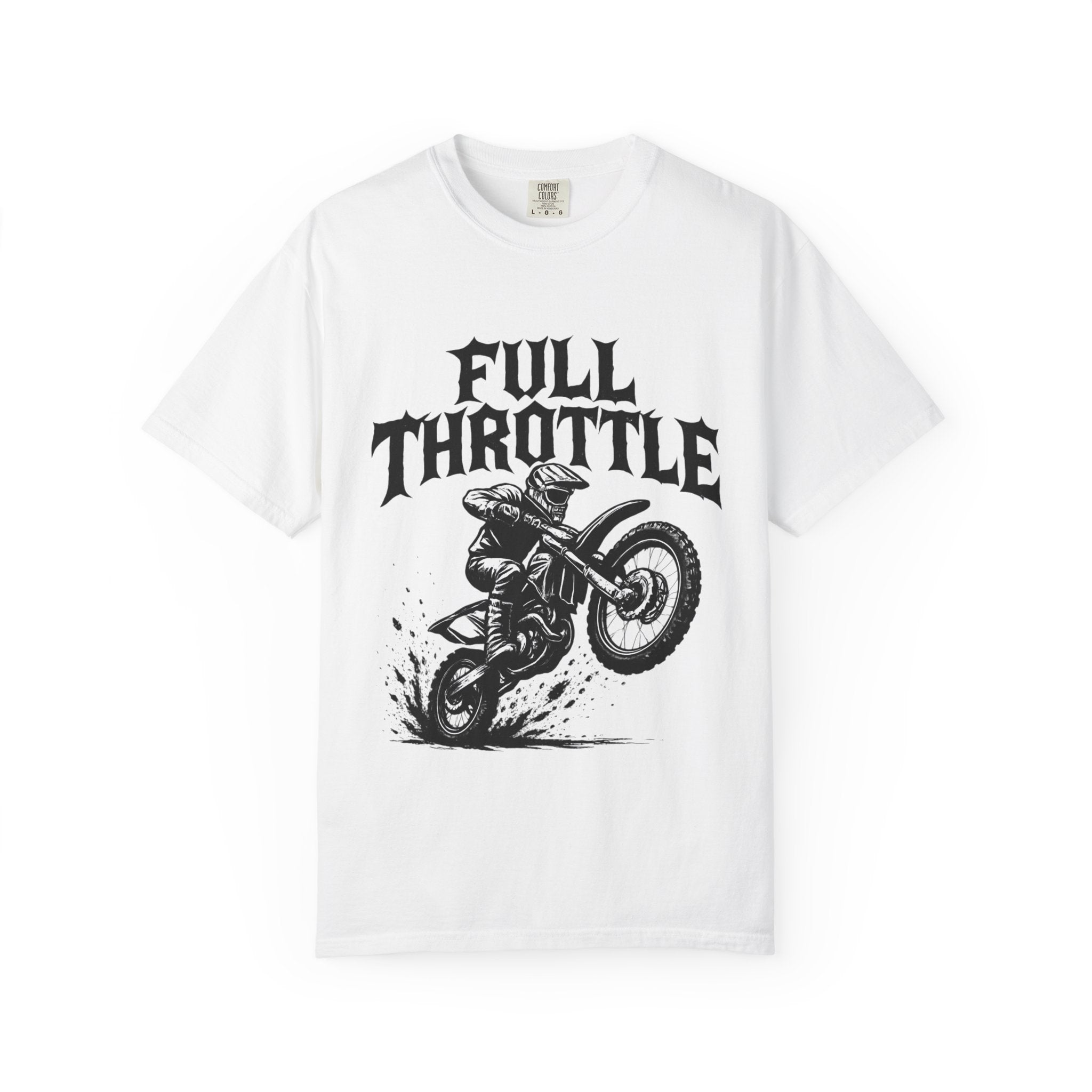 Full Throttle Dirt Bike T-Shirt