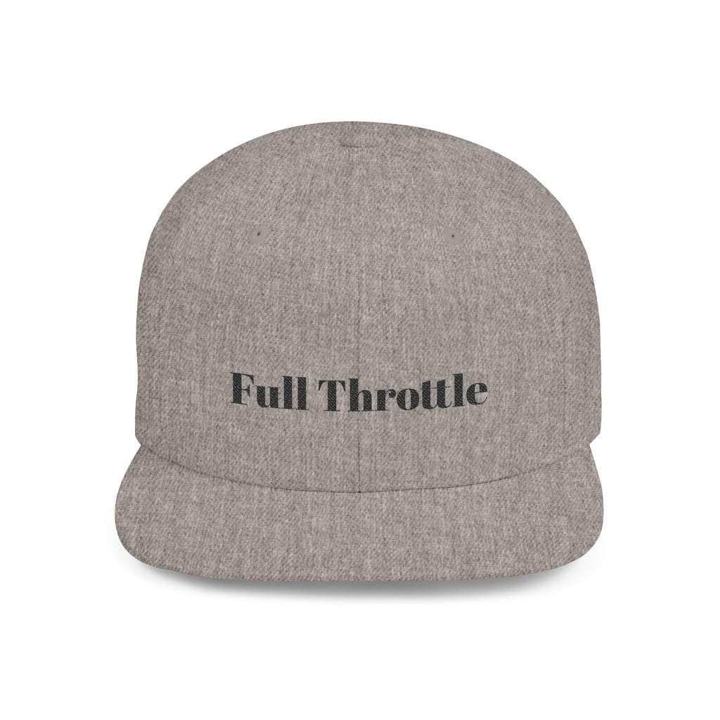Full Throttle Flat Bill Snapback Hat