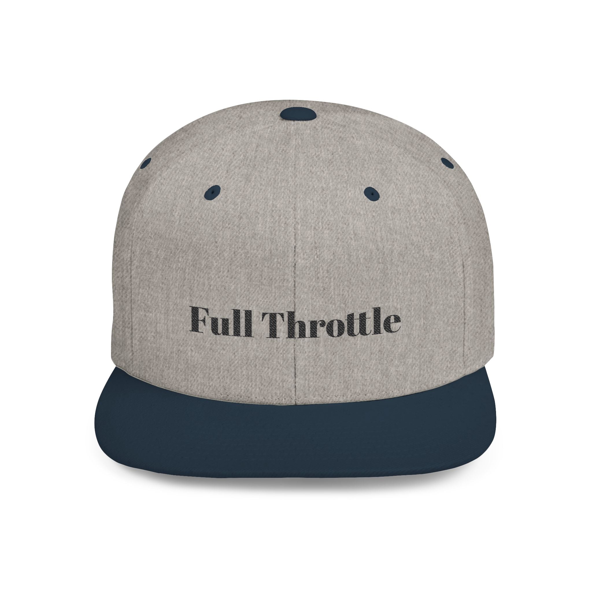 Full Throttle Flat Bill Snapback Hat
